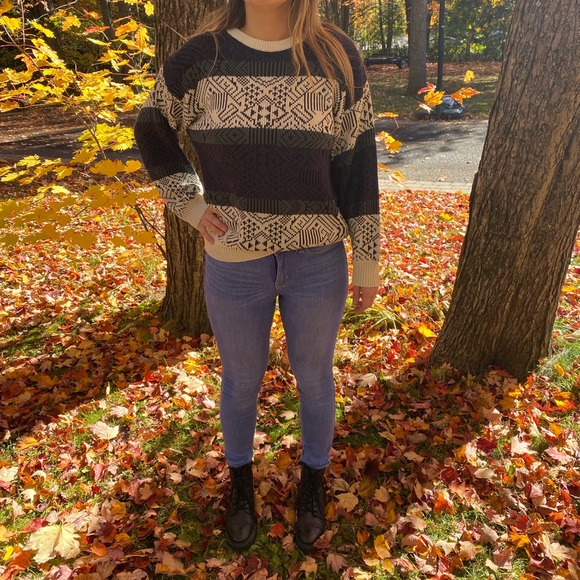 Gioni designs fall sweater grandpa look size S - Picture 1 of 11